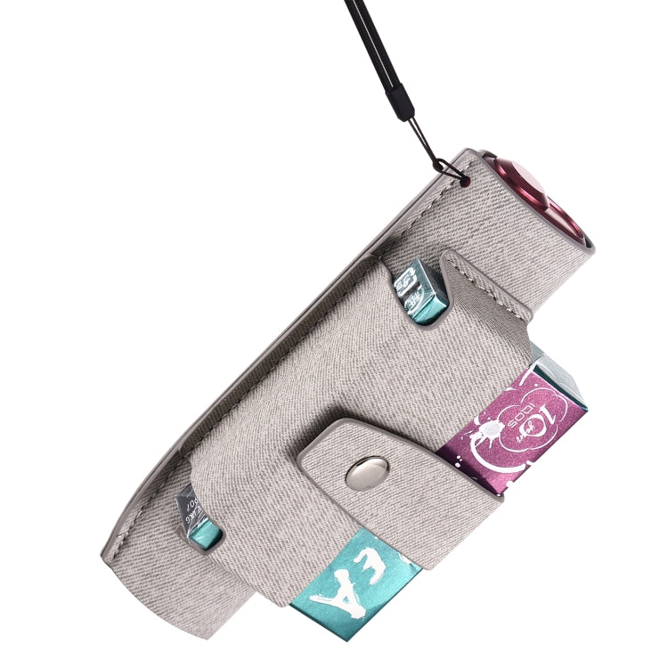 For IQOS ILUMA i ONE Electronic Cigarette Three-star Pattern Portable PU Storage Bag