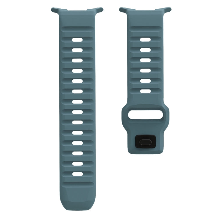 For Samsung Galaxy Watch Ultra 47mm / Ultra 2025 Wave Texture Reverse Buckle Silicone Watch Band