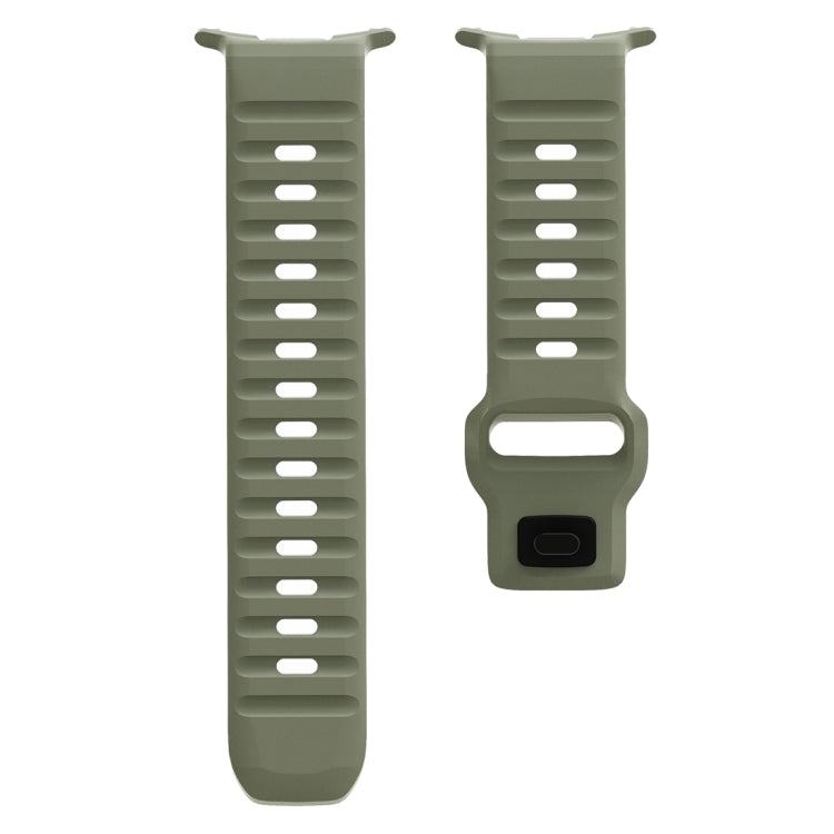 For Samsung Galaxy Watch Ultra 47mm / Ultra 2025 Wave Texture Reverse Buckle Silicone Watch Band