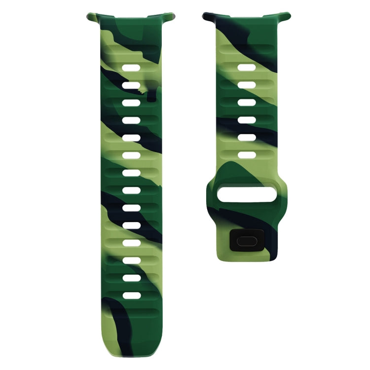 For Samsung Galaxy Watch Ultra 47mm / Ultra 2025 Wave Texture Reverse Buckle Silicone Watch Band