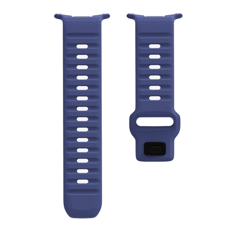 For Samsung Galaxy Watch Ultra 47mm / Ultra 2025 Wave Texture Reverse Buckle Silicone Watch Band