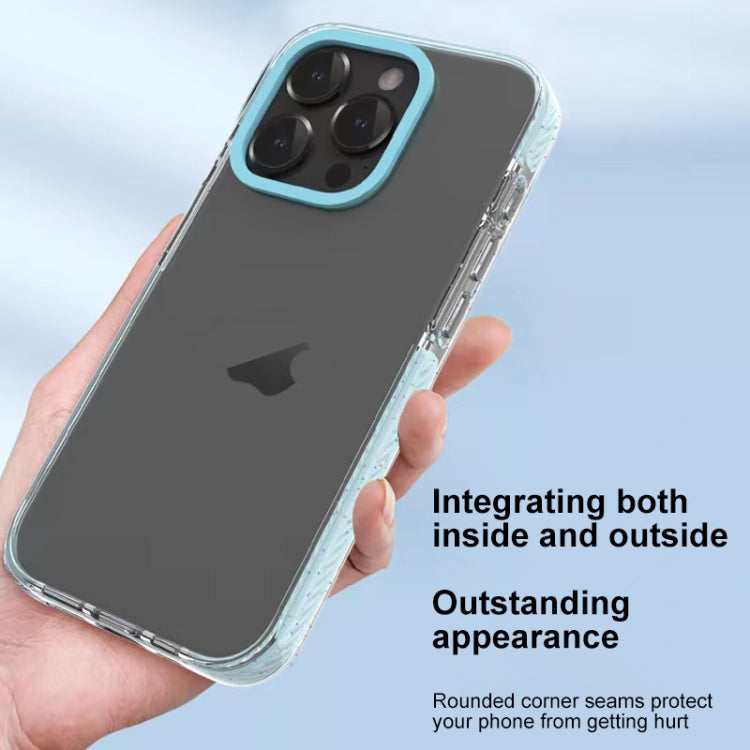 For iPhone 14 Candy Series 3 in 1 Highly Transparent PC Phone Case