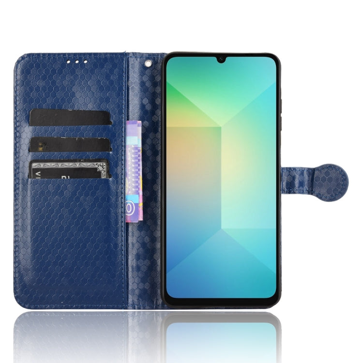 For Samsung Galaxy A06 Honeycomb Dot Texture Leather Phone Case