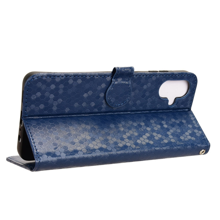 For Samsung Galaxy A06 Honeycomb Dot Texture Leather Phone Case