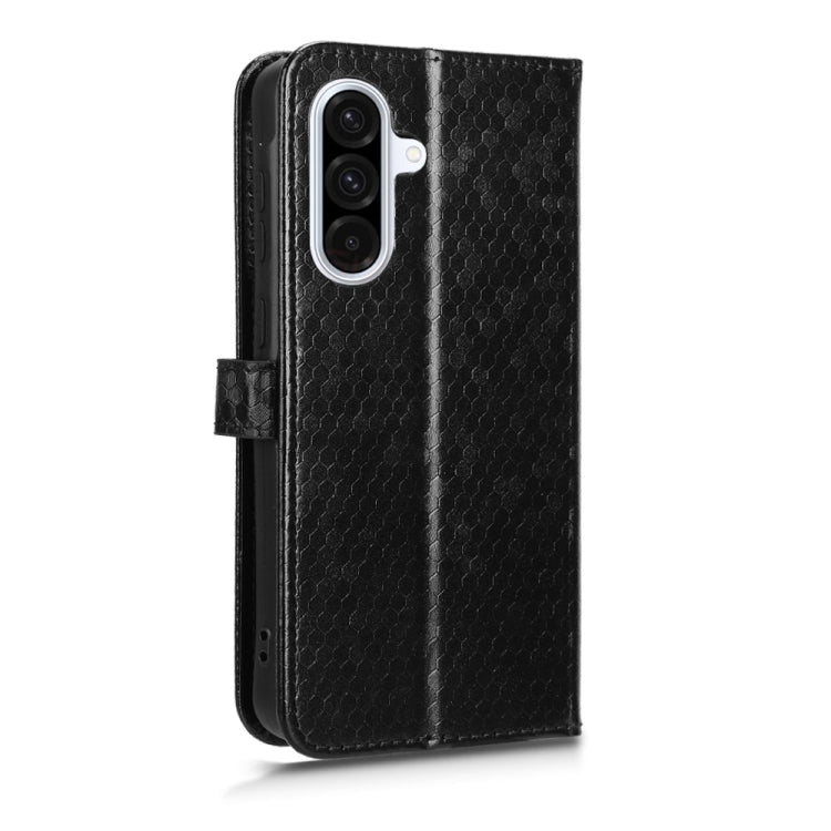 For Samsung Galaxy A36 5G Honeycomb Dot Texture Leather Phone Case