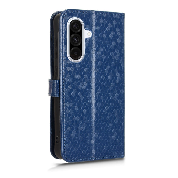 For Samsung Galaxy A36 5G Honeycomb Dot Texture Leather Phone Case