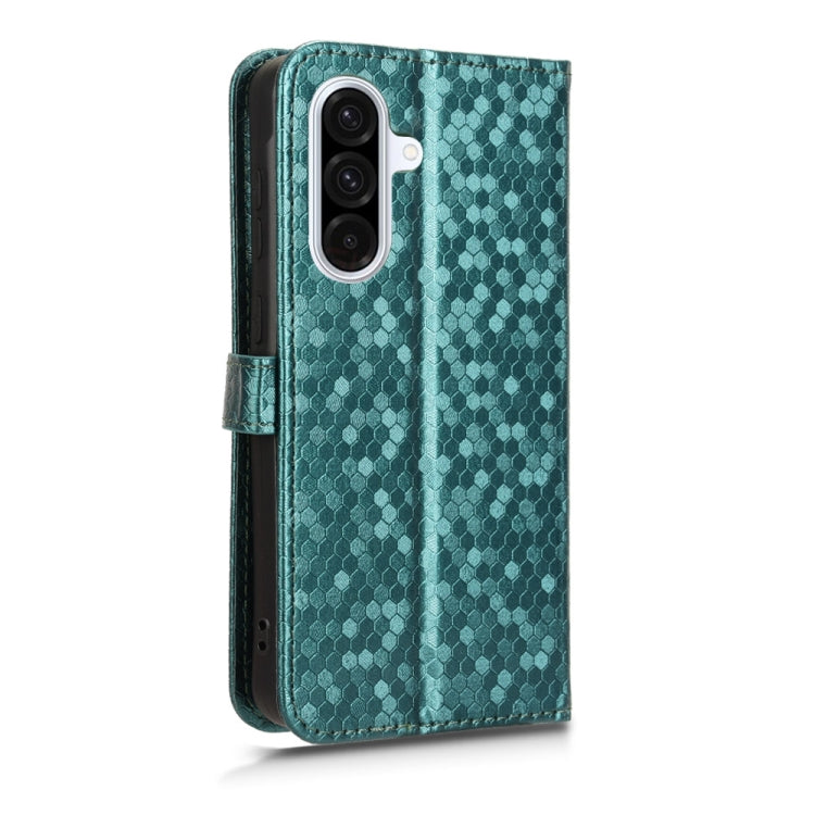 For Samsung Galaxy A36 5G Honeycomb Dot Texture Leather Phone Case