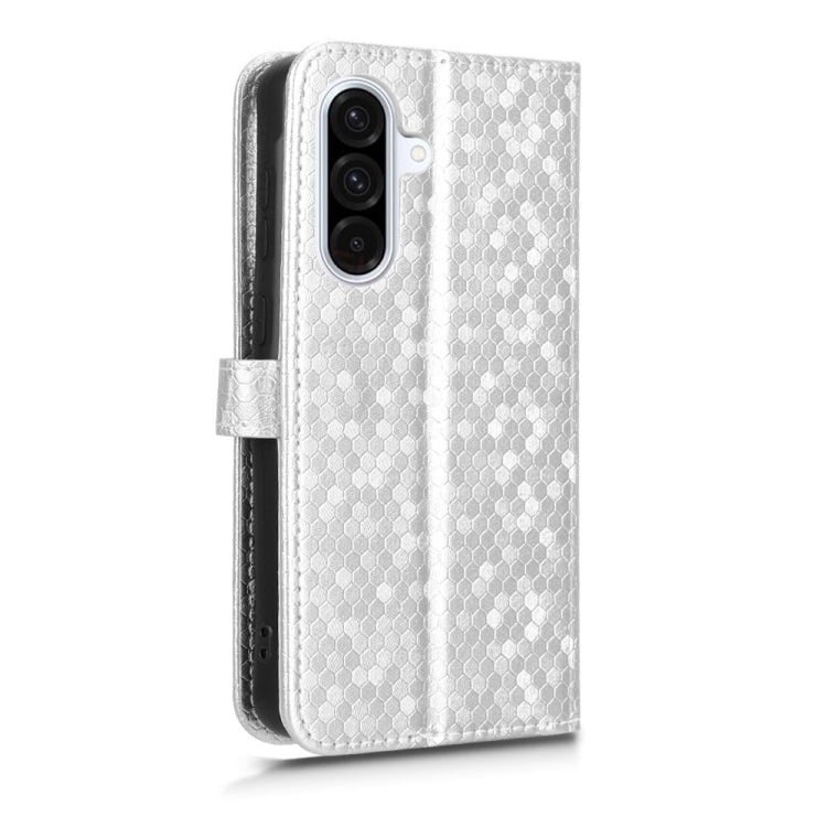 For Samsung Galaxy A36 5G Honeycomb Dot Texture Leather Phone Case