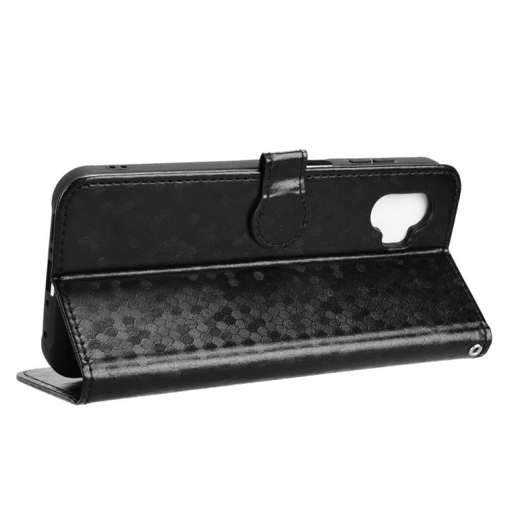 For Samsung Galaxy Xcover 7 Pro Honeycomb Dot Texture Leather Phone Case