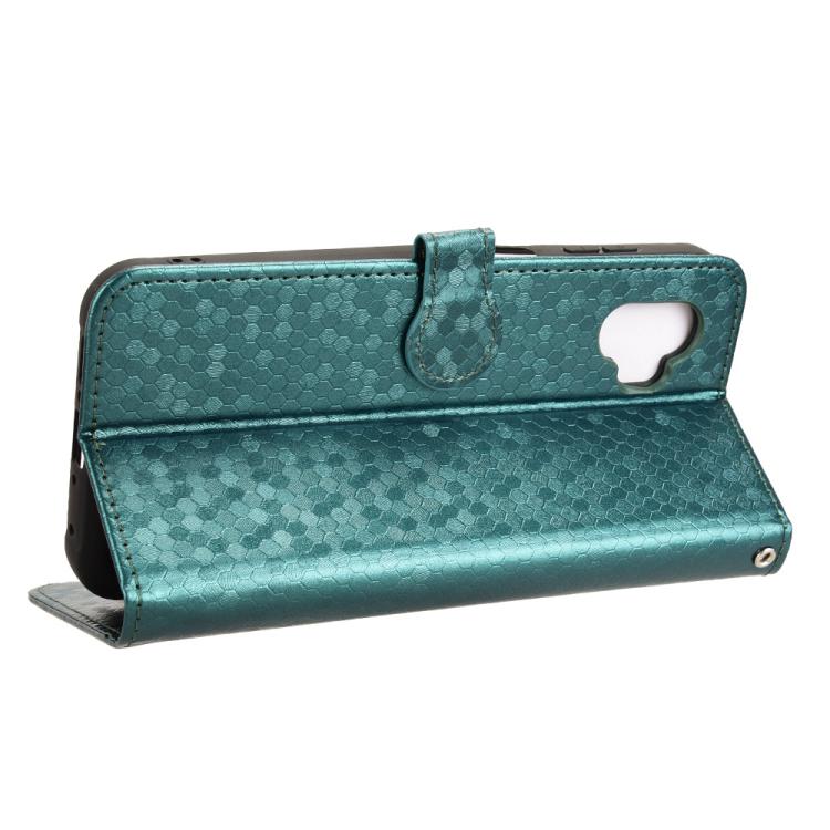 For Samsung Galaxy Xcover 7 Pro Honeycomb Dot Texture Leather Phone Case