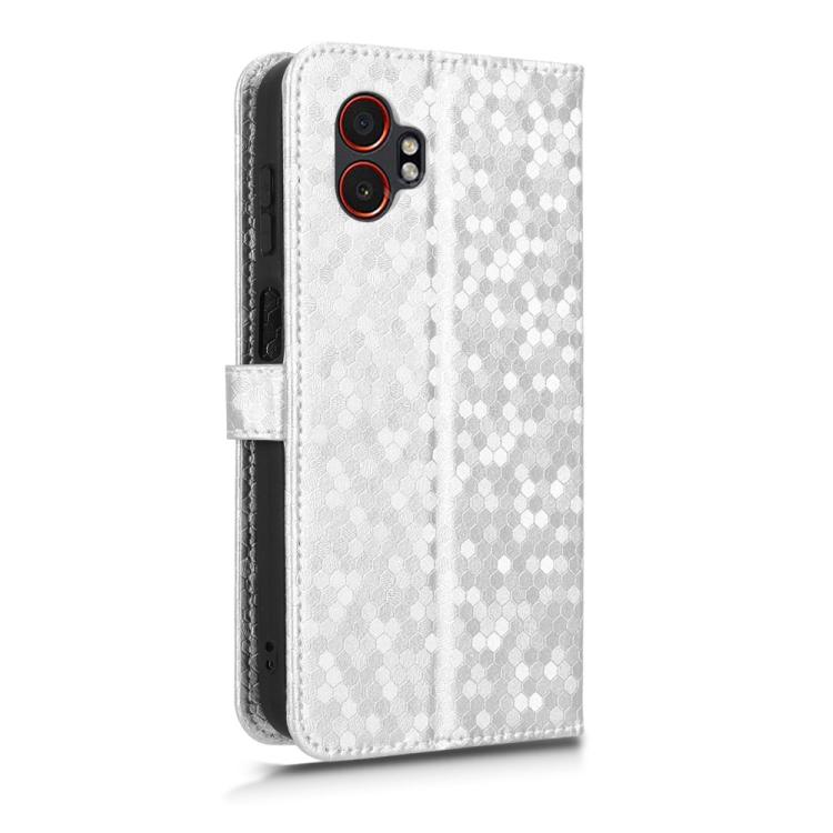 For Samsung Galaxy Xcover 7 Pro Honeycomb Dot Texture Leather Phone Case