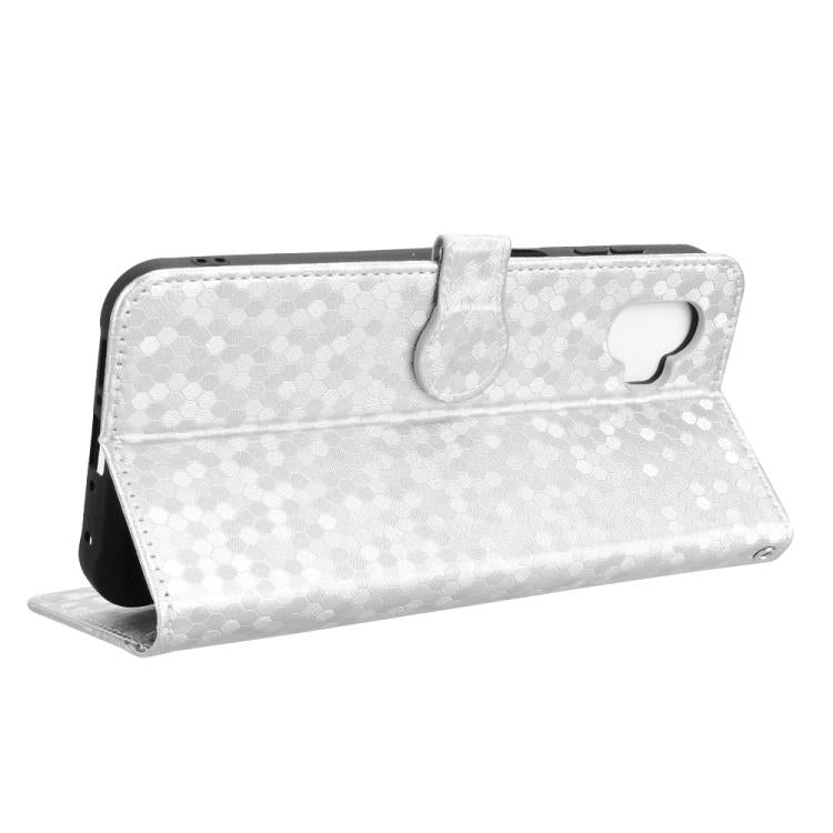 For Samsung Galaxy Xcover 7 Pro Honeycomb Dot Texture Leather Phone Case