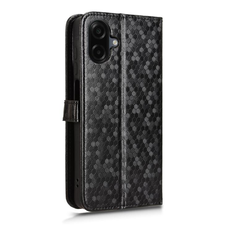 For Samsung Galaxy A07 4G Honeycomb Dot Texture Leather Phone Case