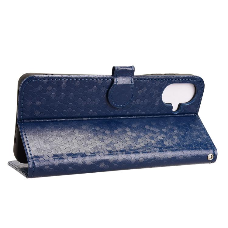 For Samsung Galaxy A07 4G Honeycomb Dot Texture Leather Phone Case