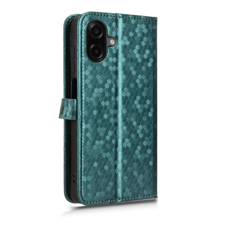 For Samsung Galaxy A07 4G Honeycomb Dot Texture Leather Phone Case