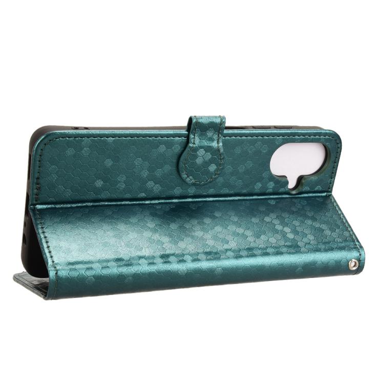 For Samsung Galaxy A07 4G Honeycomb Dot Texture Leather Phone Case