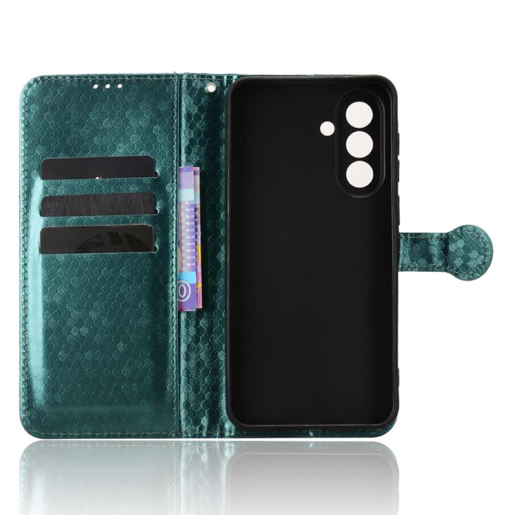 For Samsung Galaxy A37 5G Honeycomb Dot Texture Leather Phone Case