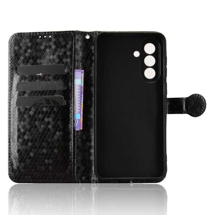 For Samsung Galaxy A57 5G Honeycomb Dot Texture Leather Phone Case