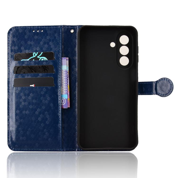 For Samsung Galaxy A27 5G Honeycomb Dot Texture Leather Phone Case