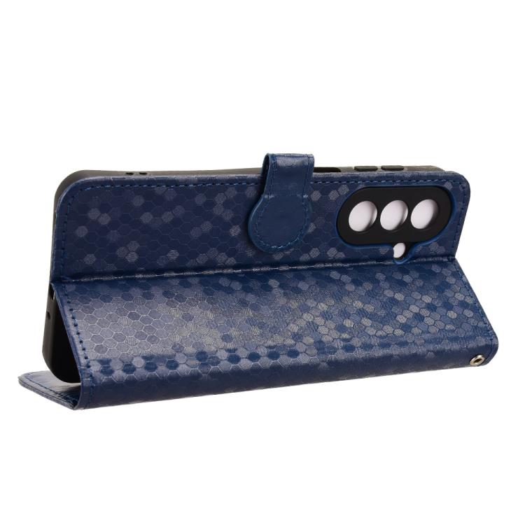 For Samsung Galaxy A27 5G Honeycomb Dot Texture Leather Phone Case