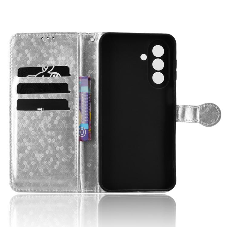 For Samsung Galaxy A27 5G Honeycomb Dot Texture Leather Phone Case