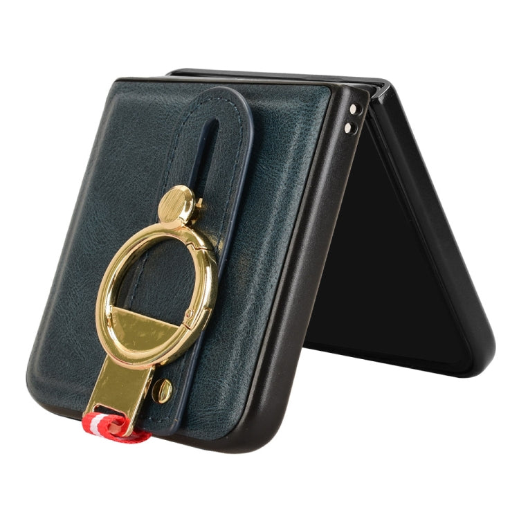 For Xiaomi Mix Flip Wristband Leather Back Phone Case