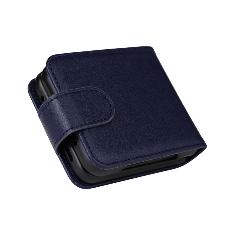 For Samsung Galaxy Z Flip4 5G Multifunctional Horizontal Flip Leather Phone Case with Three Card Slot