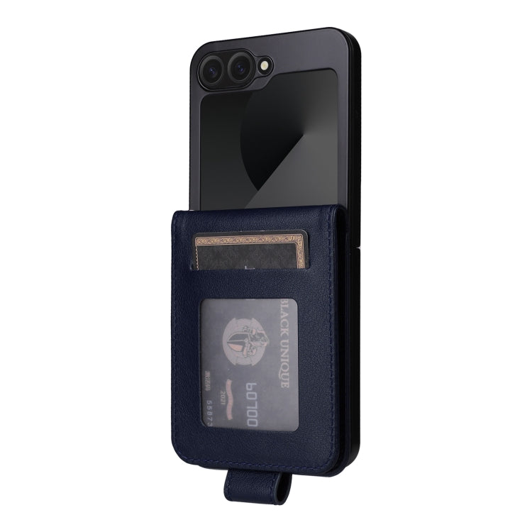 For Samsung Galaxy Z Flip6 / Flip7 FE Multifunctional Horizontal Flip Leather Phone Case with Three Card Slot
