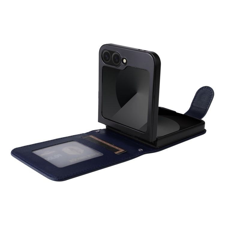 For Samsung Galaxy Z Flip6 / Flip7 FE Multifunctional Horizontal Flip Leather Phone Case with Three Card Slot