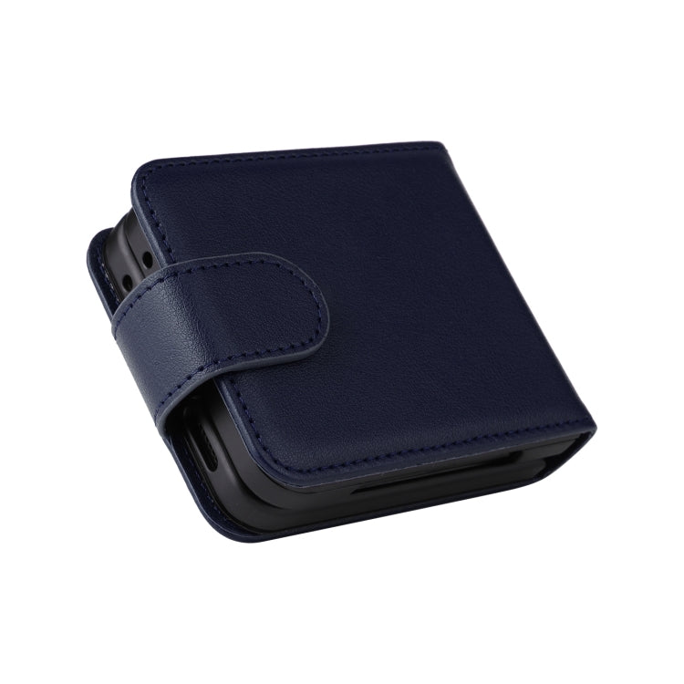 For Samsung Galaxy Z Flip6 / Flip7 FE Multifunctional Horizontal Flip Leather Phone Case with Three Card Slot