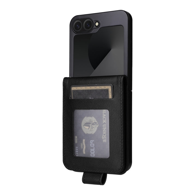 For Samsung Galaxy Z Flip6 / Flip7 FE Multifunctional Horizontal Flip Leather Phone Case with Three Card Slot