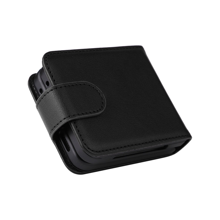 For Samsung Galaxy Z Flip6 / Flip7 FE Multifunctional Horizontal Flip Leather Phone Case with Three Card Slot