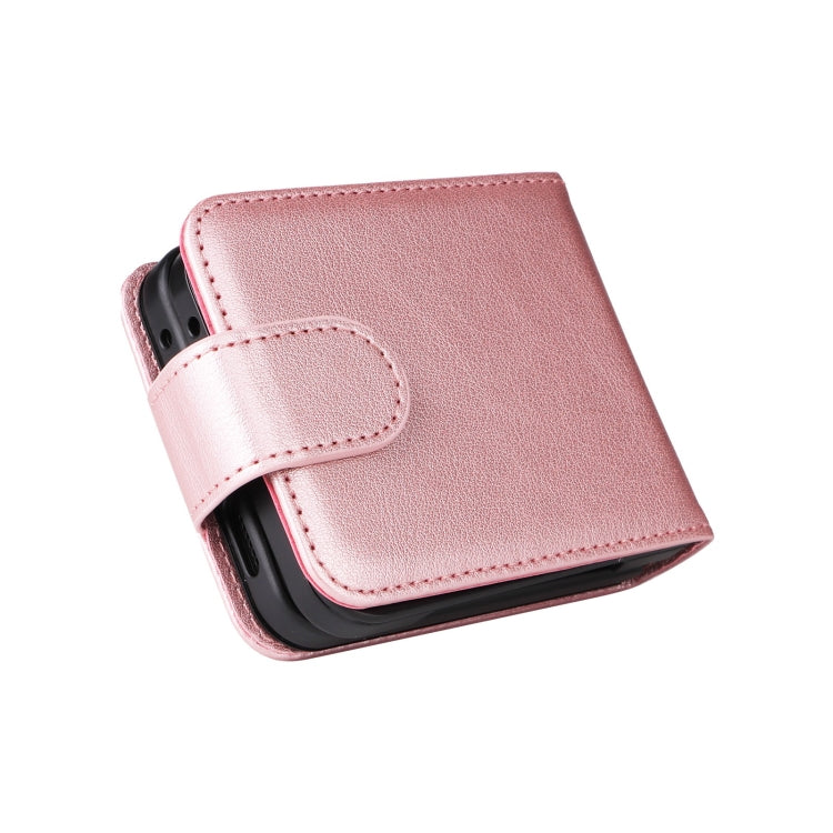 For Samsung Galaxy Z Flip6 / Flip7 FE Multifunctional Horizontal Flip Leather Phone Case with Three Card Slot