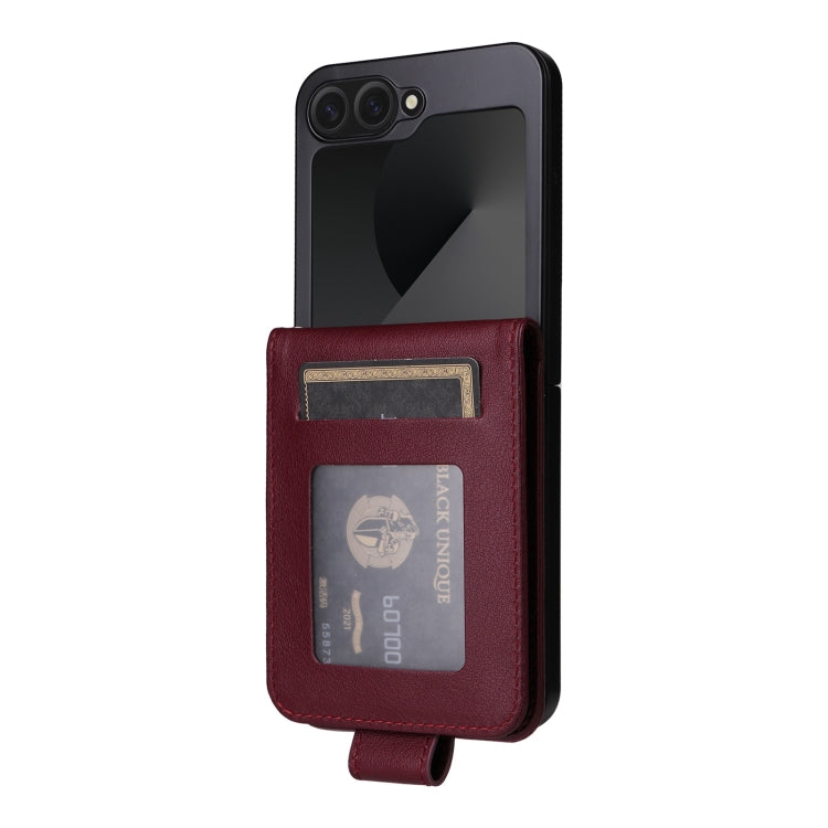 For Samsung Galaxy Z Flip6 / Flip7 FE Multifunctional Horizontal Flip Leather Phone Case with Three Card Slot