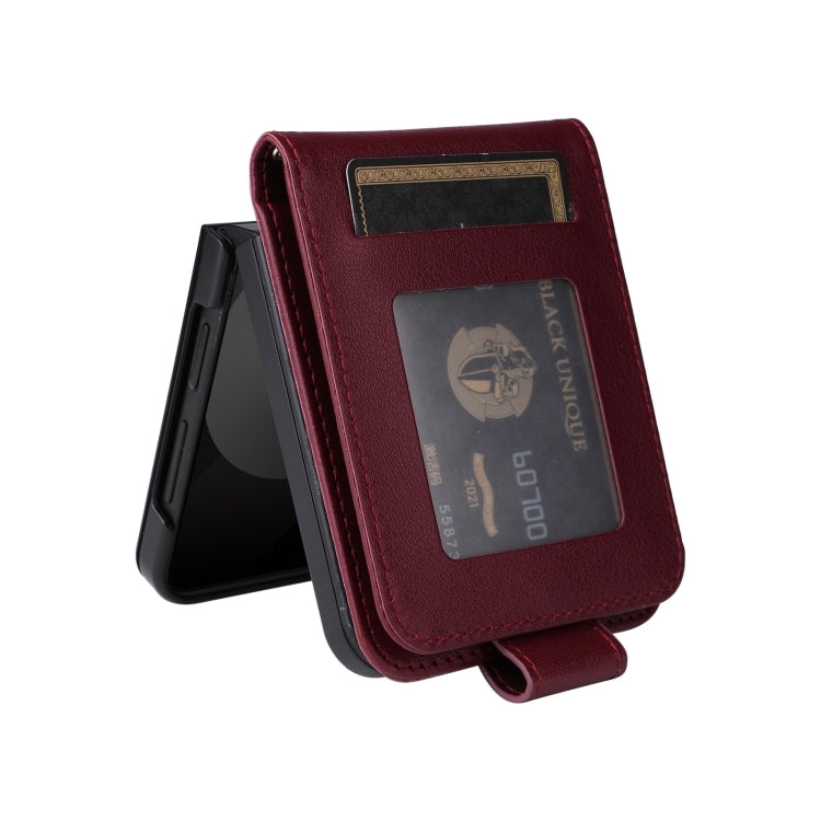 For Samsung Galaxy Z Flip6 / Flip7 FE Multifunctional Horizontal Flip Leather Phone Case with Three Card Slot