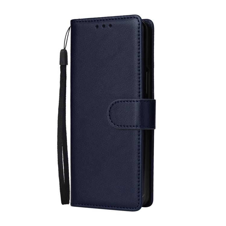 For Samsung Galaxy Z Fold4 5G Multifunctional Horizontal Flip Leather Phone Case with Three Card Slot