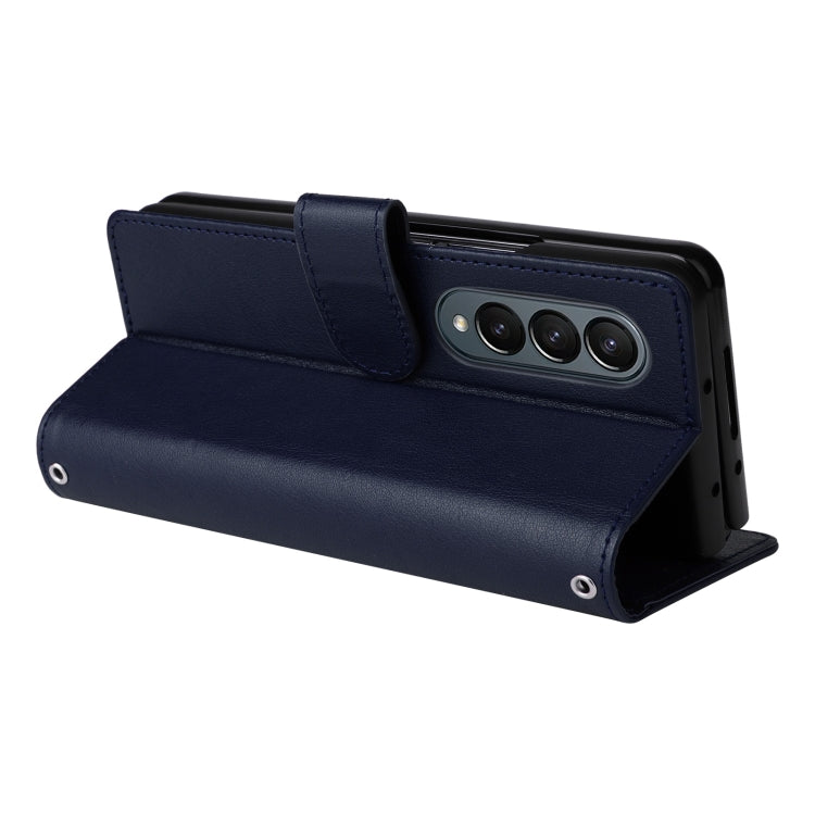For Samsung Galaxy Z Fold4 5G Multifunctional Horizontal Flip Leather Phone Case with Three Card Slot