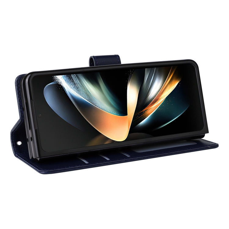 For Samsung Galaxy Z Fold4 5G Multifunctional Horizontal Flip Leather Phone Case with Three Card Slot