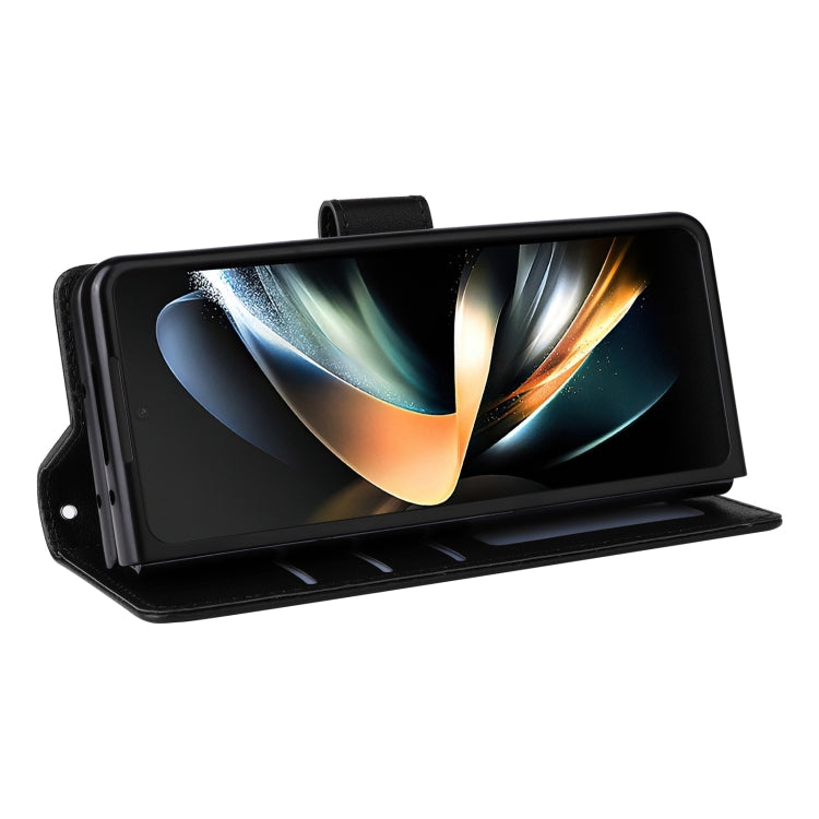 For Samsung Galaxy Z Fold4 5G Multifunctional Horizontal Flip Leather Phone Case with Three Card Slot