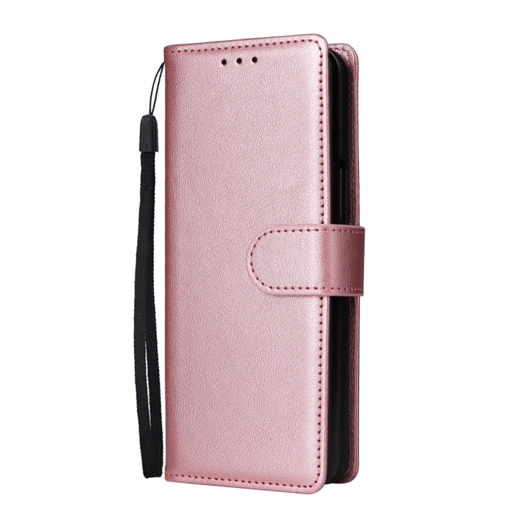 For Samsung Galaxy Z Fold4 5G Multifunctional Horizontal Flip Leather Phone Case with Three Card Slot