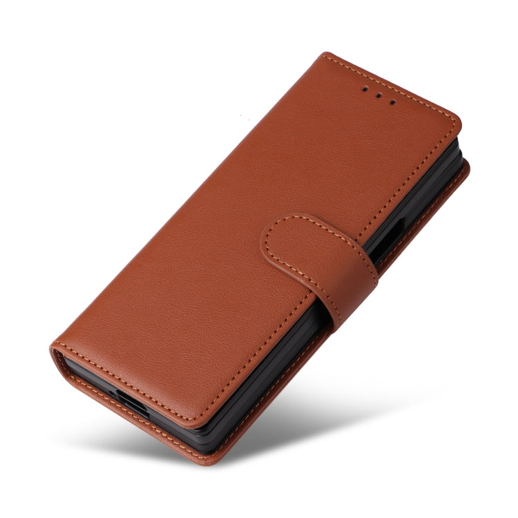 For Samsung Galaxy Z Fold5 5G Multifunctional Horizontal Flip Leather Phone Case with Three Card Slot