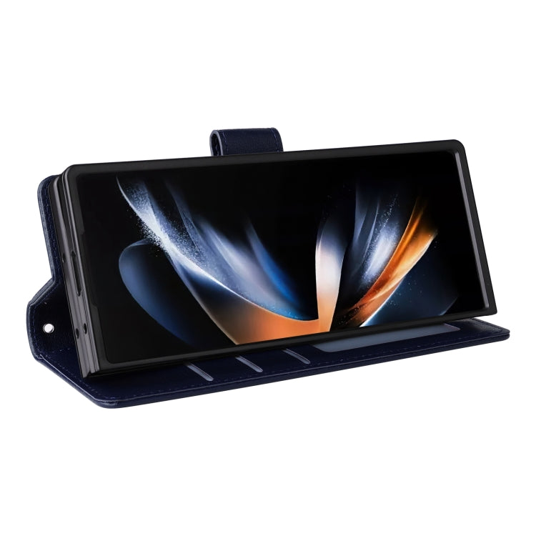 For Samsung Galaxy Z Fold5 5G Multifunctional Horizontal Flip Leather Phone Case with Three Card Slot