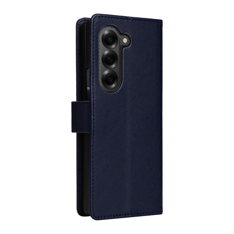 For Samsung Galaxy Z Fold6 5G Multifunctional Horizontal Flip Leather Phone Case with Three Card Slot