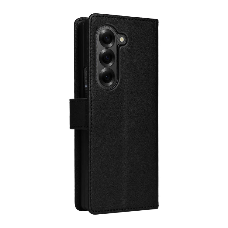 For Samsung Galaxy Z Fold6 5G Multifunctional Horizontal Flip Leather Phone Case with Three Card Slot