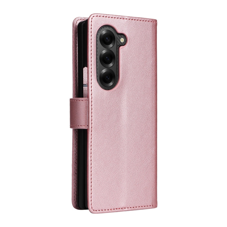 For Samsung Galaxy Z Fold6 5G Multifunctional Horizontal Flip Leather Phone Case with Three Card Slot