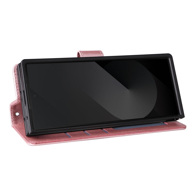 For Samsung Galaxy Z Fold6 5G Multifunctional Horizontal Flip Leather Phone Case with Three Card Slot