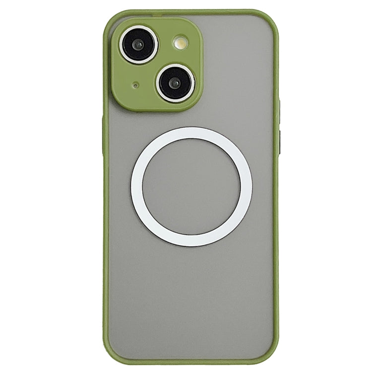 For iPhone 14 Plus Hawkeye Skin Feel MagSafe Phone Case
