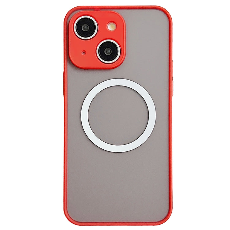 For iPhone 14 Plus Hawkeye Skin Feel MagSafe Phone Case