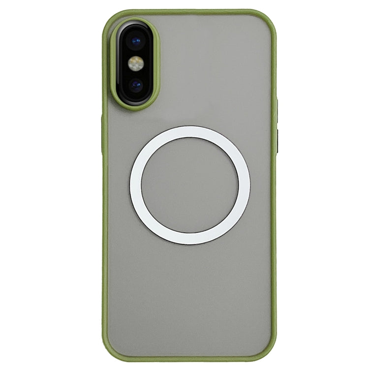 For iPhone XS / X Hawkeye Skin Feel MagSafe Phone Case
