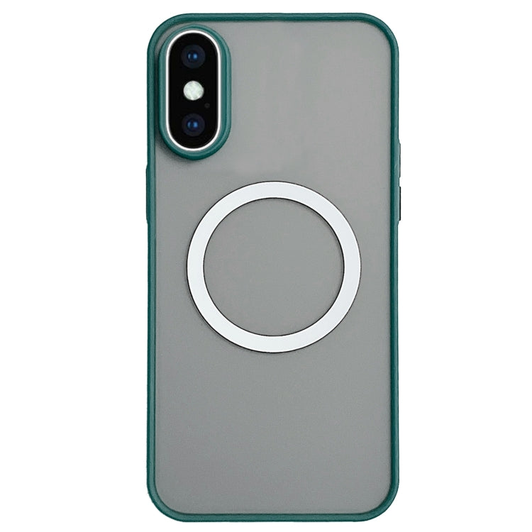 For iPhone XS Max Hawkeye Skin Feel MagSafe Phone Case